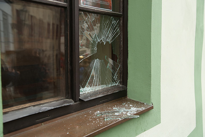 A2B Glass are able to board up broken windows while they are being repaired in Scarborough.